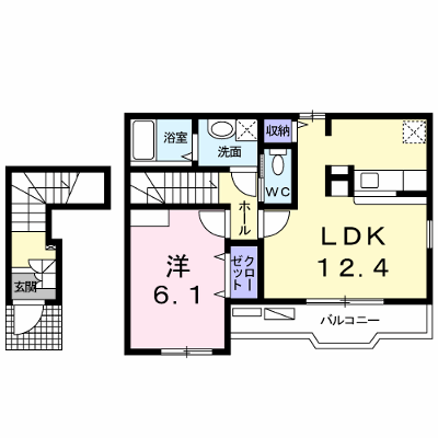 レスコアーヌ 204【管理NO：1-015260001-02040】 ★家具家電は申し込み後に搬入します★ ★2026年09月下旬入居可能★の物件画像