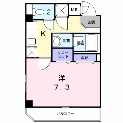 ＥＳＰＯＩＲ上用賀（エスポワー 204【管理NO：1-014452901-02040】 ★家具家電は申し込み後に搬入します★ ★2026年10月中旬入居可能★の物件画像