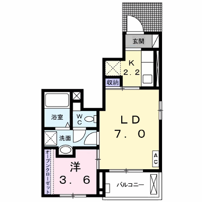 デスパシオ 101【管理NO：1-022296701-01010】 ★家具家電は申し込み後に搬入します★ ★2026年10月下旬入居可能★の物件画像