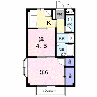ファミールＵ 205【管理NO：1-004423801-02040】 ★家具家電は申し込み後に搬入します★の物件画像