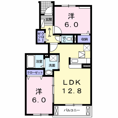 モデラート 102【管理NO：1-015821401-01020】 ★家具家電は申し込み後に搬入します★ ★2026年10月下旬入居可能★の物件画像