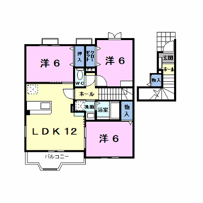 フレッシュリー都川Ｂ 202【管理NO：1-013738202-02020】 ★家具家電は申し込み後に搬入します★の物件画像