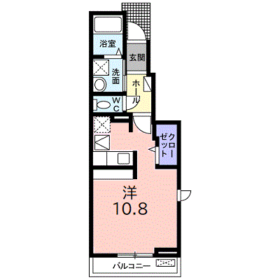 ポルテ　ボナール 101【管理NO：1-025906901-01010】 ★家具家電は申し込み後に搬入します★ ★2026年10月下旬入居可能★の物件画像
