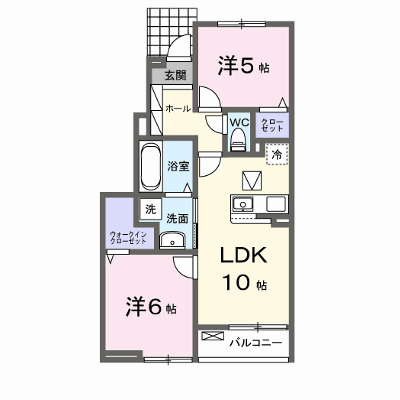 アルバ藤里 102【管理NO：1-028829701-01020】 ★家具家電は申し込み後に搬入します★ ★2027年02月上旬入居可能★の物件画像
