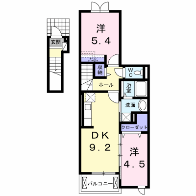 グラン・コーバイ 202【管理NO：1-018944501-02020】 ★家具家電は申し込み後に搬入します★ ★2026年11月上旬入居可能★の物件画像