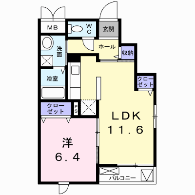 グランアウローラⅧ 301【管理NO：1-020925601-03010】 ★家具家電は申し込み後に搬入します★ ★2026年11月上旬入居可能★の物件画像