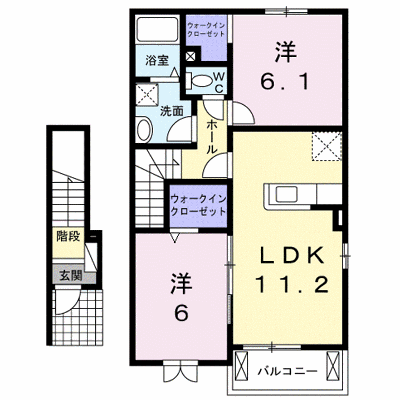 フロリスタン 205【管理NO：1-019272601-02040】 ★家具家電は申し込み後に搬入します★ ★2026年11月中旬入居可能★の物件画像