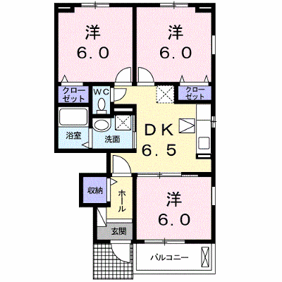 エスパス　ド　コンフォー　Ｂ 102【管理NO：1-024168802-01020】 ★家具家電は申し込み後に搬入します★ ★2026年10月下旬入居可能★の物件画像