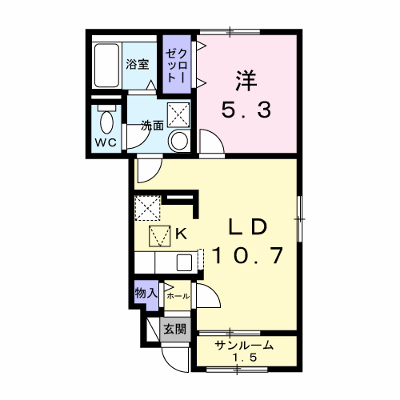 メゾンポワール１ 105【管理NO：1-028841601-01050】 ★家具家電は申し込み後に搬入します★ ★2027年03月上旬入居可能★の物件画像