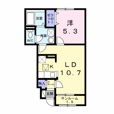 メゾンポワール１ 102【管理NO：1-028841601-01020】 ★家具家電は申し込み後に搬入します★ ★2027年03月上旬入居可能★の物件画像