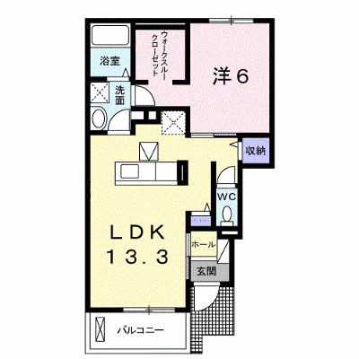 ラ　ヴィ　ベール壱番館 102【管理NO：1-023489501-01020】 ★家具家電は申し込み後に搬入します★ ★2026年11月中旬入居可能★の物件画像