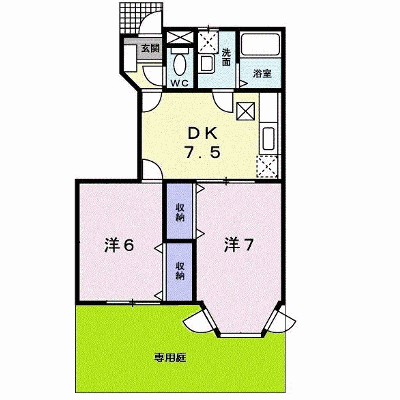 シャンソレイユ 102【管理NO：1-010878101-01020】 ★家具家電は申し込み後に搬入します★ ★2026年10月上旬入居可能★の物件画像