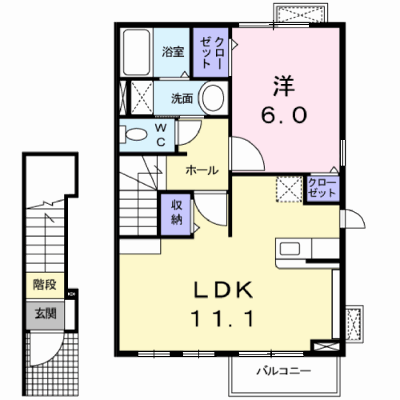 ギサンテ 203【管理NO：1-017185501-02030】 ★家具家電は申し込み後に搬入します★ ★2026年11月中旬入居可能★の物件画像