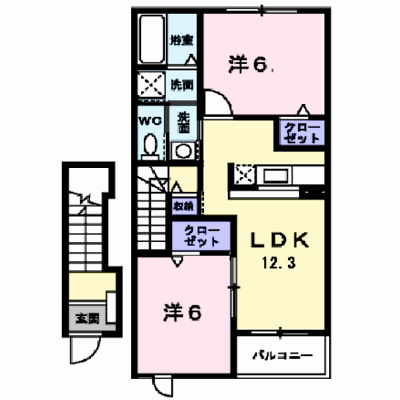 モジョ・コロレＢ 202【管理NO：1-016181202-02020】 ★家具家電は申し込み後に搬入します★ ★2026年09月下旬入居可能★の物件画像