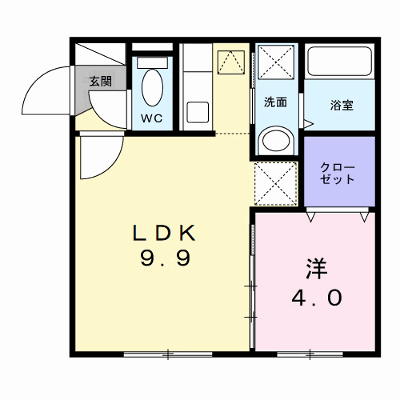 ＬＵＮＡ　ＣＬＡＲＩＳ　菊水 405【管理NO：1-099472801-04040】 ★家具家電は申し込み後に搬入します★ ★2026年10月下旬入居可能★の物件画像