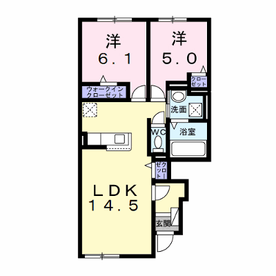 テテマール西町 102【管理NO：1-028725601-01020】 ★家具家電は申し込み後に搬入します★ ★2027年02月上旬入居可能★の物件画像