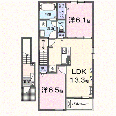 ハートフル翔Ⅱ 205【管理NO：1-027481602-02050】 ★家具家電は申し込み後に搬入します★ ★2026年11月中旬入居可能★の物件画像