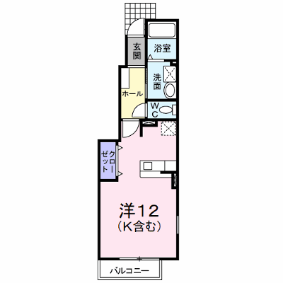 ローレルパークＡ 101【管理NO：1-017978301-01010】 ★家具家電は申し込み後に搬入します★ ★2026年10月上旬入居可能★の物件画像