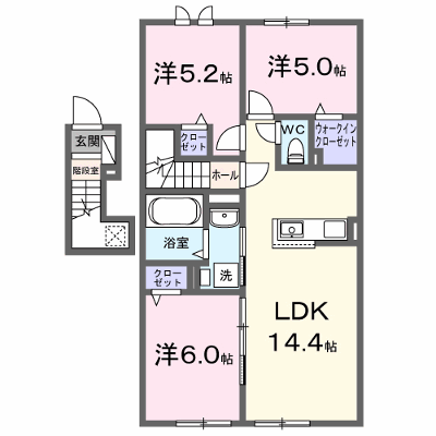 ．ａ（ドットエー） 201【管理NO：1-028631401-02010】 ★家具家電は申し込み後に搬入します★ ★2027年02月上旬入居可能★の物件画像