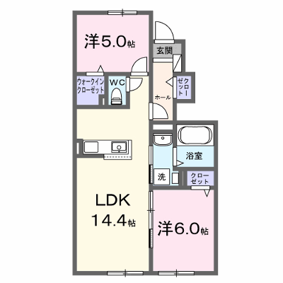 ．ａ（ドットエー） 104【管理NO：1-028631401-01040】 ★家具家電は申し込み後に搬入します★ ★2027年02月上旬入居可能★の物件画像