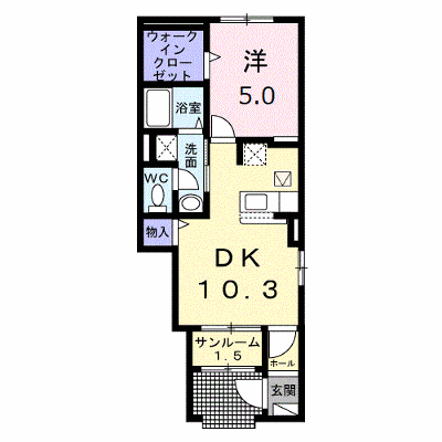 プラシード 106【管理NO：1-027662701-01060】 ★家具家電は申し込み後に搬入します★ ★2026年10月下旬入居可能★の物件画像