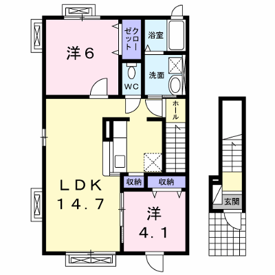 ラ・ルーナピエーナ 201【管理NO：1-021143201-02010】 ★家具家電は申し込み後に搬入します★ ★2026年10月下旬入居可能★の物件画像