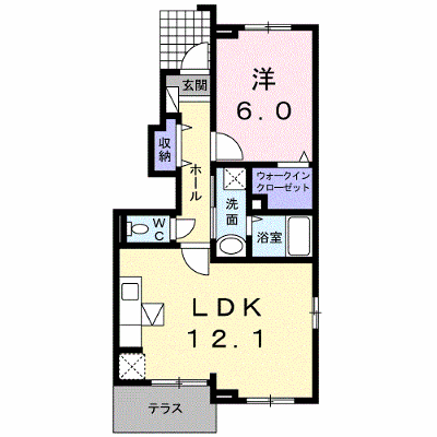 サンライズ・Ｆ　Ａ 101【管理NO：1-017764701-01010】 ★家具家電は申し込み後に搬入します★の物件画像