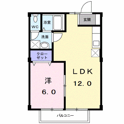 グランシャリオＢ 101【管理NO：1-009378702-01010】 ★家具家電は申し込み後に搬入します★ ★2026年10月下旬入居可能★の物件画像