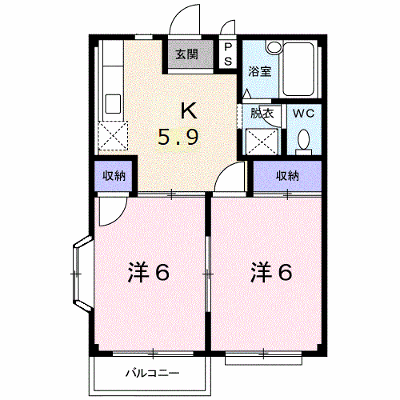 コープエスパルス 203【管理NO：1-004128501-02030】 ★家具家電は申し込み後に搬入します★ ★2026年10月中旬入居可能★の物件画像
