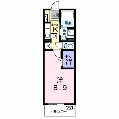 ＫＯＵＫＥＮ幸 106【管理NO：1-023471301-01050】 ★家具家電は申し込み後に搬入します★ ★2026年10月下旬入居可能★の物件画像