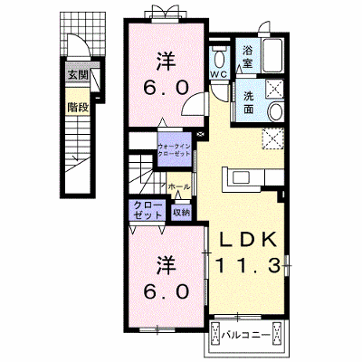 ＶＩＬＬＡ　ＥＳＰＯＩＲ　Ａ 201【管理NO：1-020481501-02010】 ★家具家電は申し込み後に搬入します★ ★2026年10月中旬入居可能★の物件画像