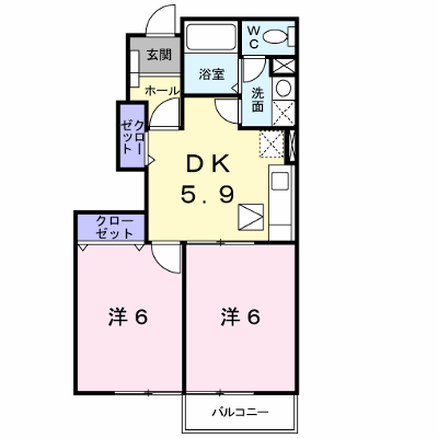 ソレーユＥ 103【管理NO：1-012158101-01030】 ★家具家電は申し込み後に搬入します★ ★2026年10月中旬入居可能★の物件画像
