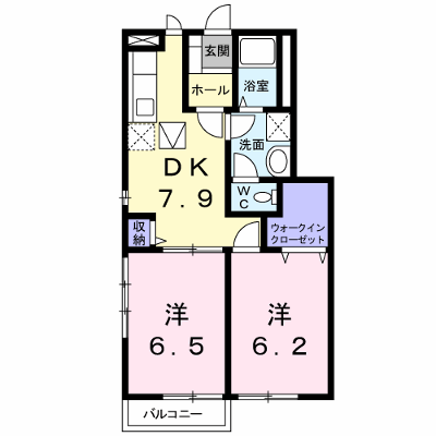 ホワイトリリ－Ｂ 105【管理NO：1-010538402-01040】 ★家具家電は申し込み後に搬入します★ ★2026年11月上旬入居可能★の物件画像