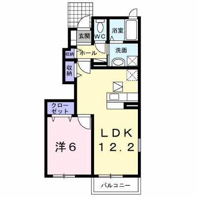 ジュネス・マロンＢ 101【管理NO：1-015811702-01010】 ★家具家電は申し込み後に搬入します★ ★2026年09月下旬入居可能★の物件画像