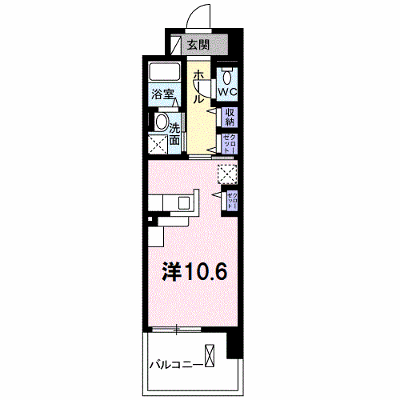 カシリ・エスポワール 206【管理NO：1-021213501-02050】 ★家具家電は申し込み後に搬入します★ ★2026年10月下旬入居可能★の物件画像