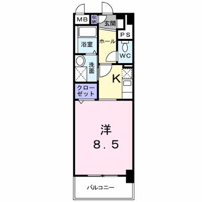 アルドーレ　（Ａｒｄｏｒｅ） 405【管理NO：1-014400301-04050】 ★家具家電は申し込み後に搬入します★ ★2026年10月中旬入居可能★の物件画像