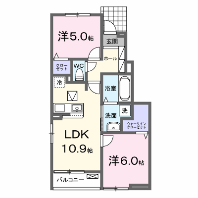 アレンデールⅡ 103【管理NO：1-027707302-01030】 ★家具家電は申し込み後に搬入します★ ★2026年11月中旬入居可能★の物件画像