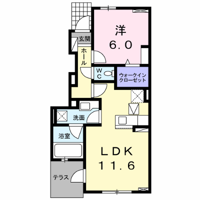 マニフィーク　Ⅰ 102【管理NO：1-020415101-01020】 ★家具家電は申し込み後に搬入します★ ★2026年11月上旬入居可能★の物件画像