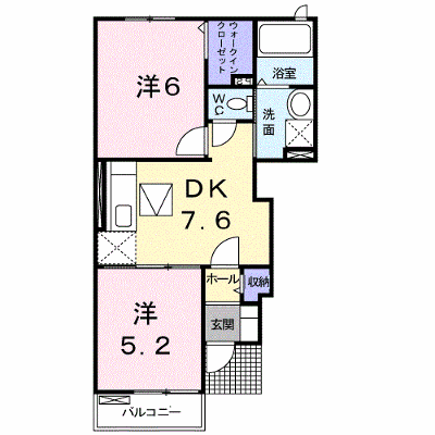 ポプラリテートＡ 103【管理NO：1-013767701-01030】 ★家具家電は申し込み後に搬入します★ ★2026年10月下旬入居可能★の物件画像