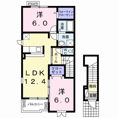 ステラル－チェＢ 201【管理NO：1-015428002-02010】 ★家具家電は申し込み後に搬入します★ ★2026年11月中旬入居可能★の物件画像