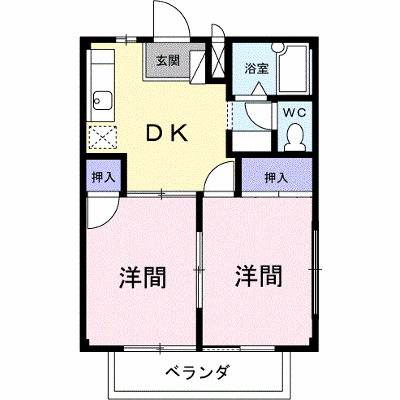 ニューエルディム天王Ａ 101【管理NO：1-003748502-01010】 ★家具家電は申し込み後に搬入します★ ★2026年10月中旬入居可能★の物件画像