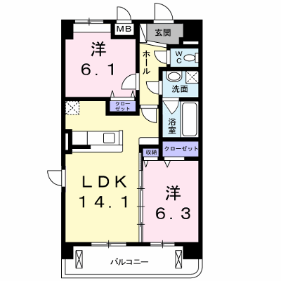 アルコ・イーリス 205【管理NO：1-021493701-02050】 ★家具家電は申し込み後に搬入します★ ★2026年10月中旬入居可能★の物件画像