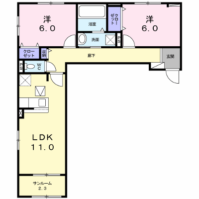 サンルーチェⅠ 102【管理NO：1-025031801-01020】 ★家具家電は申し込み後に搬入します★ ★2026年10月中旬入居可能★の物件画像