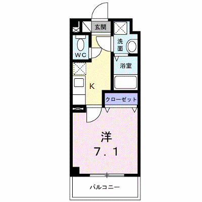ｕｎ　ｄｅｕｘ　ｔｒｏｉｓ 202【管理NO：1-017674001-02020】 ★家具家電は申し込み後に搬入します★ ★2026年11月上旬入居可能★の物件画像