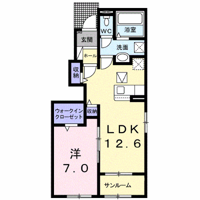 Ｂｅｌｌ　Ｍａｉｓｏｎ　御門 101【管理NO：1-026220801-01010】 ★家具家電は申し込み後に搬入します★ ★2026年10月中旬入居可能★の物件画像
