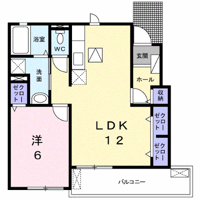 ｓｔｅｌｌａｒ　Ⅰ 102【管理NO：1-018715301-01020】 ★家具家電は申し込み後に搬入します★ ★2026年10月上旬入居可能★の物件画像