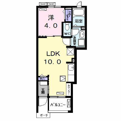 プリムローズゲート 102【管理NO：1-023452301-01020】 ★家具家電は申し込み後に搬入します★ ★2026年10月中旬入居可能★の物件画像