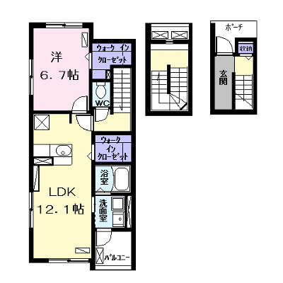 ベルカーサⅢ 303【管理NO：1-024808502-03030】 ★家具家電は申し込み後に搬入します★ ★2026年11月上旬入居可能★の物件画像