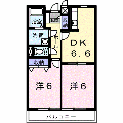 ポポラーレ 203【管理NO：1-013288101-02030】 ★家具家電は申し込み後に搬入します★ ★2026年10月中旬入居可能★の物件画像