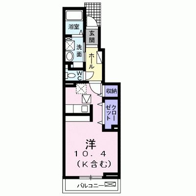 アンジュ宝塚 102【管理NO：1-021925201-01020】 ★家具家電は申し込み後に搬入します★ ★2026年10月下旬入居可能★の物件画像
